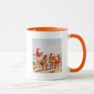 Taza Pequeños pescados grandes de poste de Richard