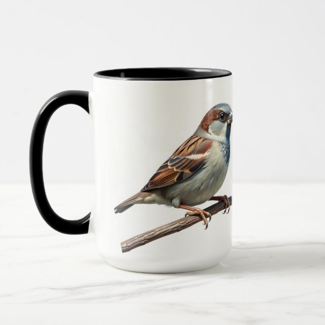 Taza Perca de Sparrow: resplandor de la casa de la pelu (Izquierda)