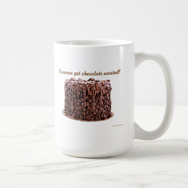 Taza perdida chocolate de la torta (Derecha)