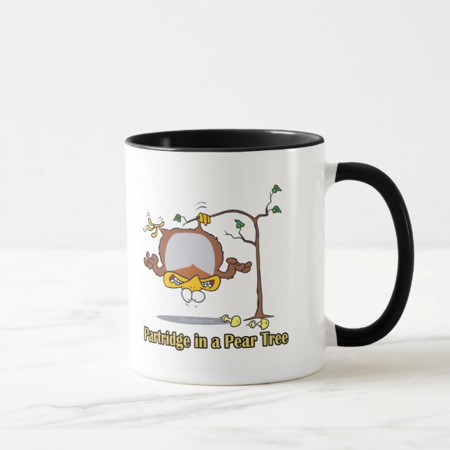 Taza perdiz en peral navidades del primer día (Derecha)