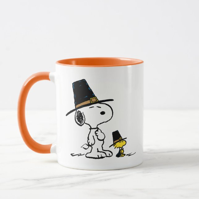 Taza Peregrino Snoopy & Woodstock (Izquierda)
