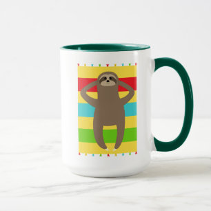 Taza Pereza en la playa