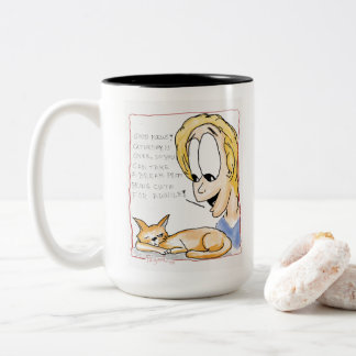 Taza perezosa del gato de Caturday