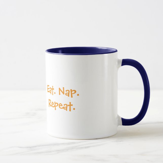 Taza Perezoso – Comer. Dormir. Repetir ☕🐾 (Derecha)