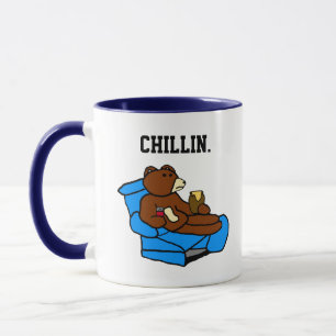 Taza Perezoso osito fácil de presidir, gracioso Persona