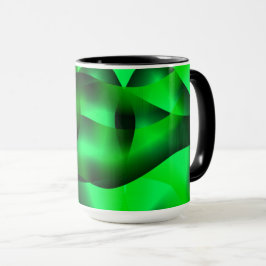 Taza Perezoso verde y negro, ¿con alguna sombra?