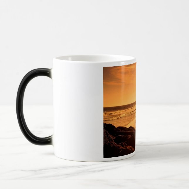 Taza perfecta de la cubierta de la onda (Izquierda)