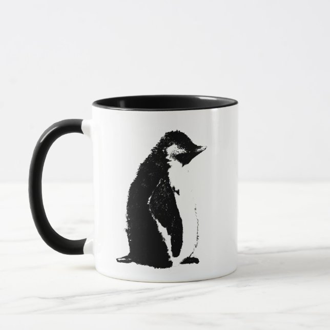 Taza perfecta del pingüino (Izquierda)