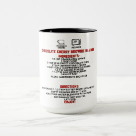 Taza Perfecto Regalo/Chocolate Brownie En Una Mug