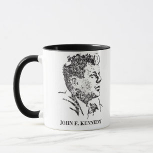 Taza Perfil de 1963 de John F. Kennedy