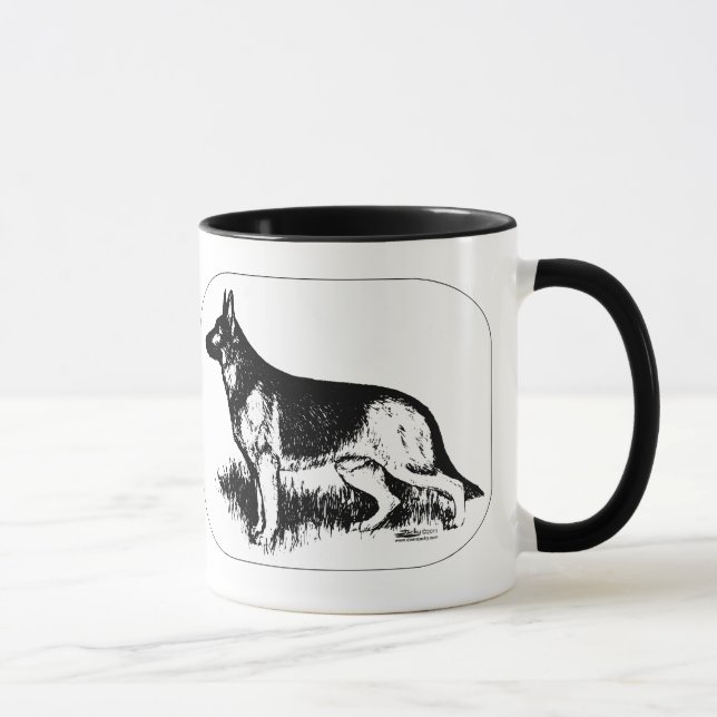 Taza Perfil de pastor (Derecha)