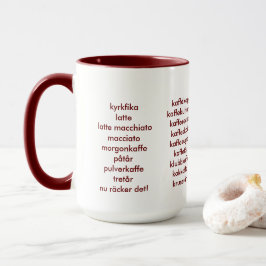 Taza Perito del café