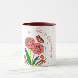 Taza Permanecer groovy