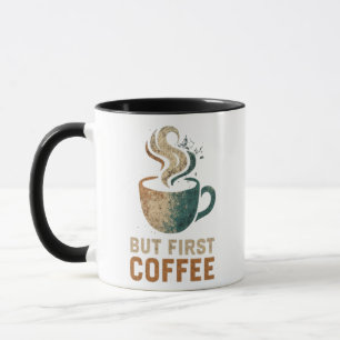 Taza Pero el primer café