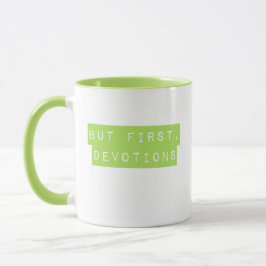 Taza Pero en primer lugar, la bruja verde de los devoto