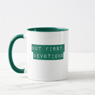 Taza Pero en primer lugar, la bruja verde de los devoto