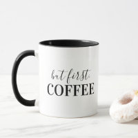 Pero primero, café