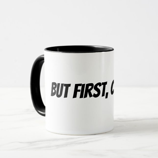 Taza pero primero, café! (Anverso izquierdo)