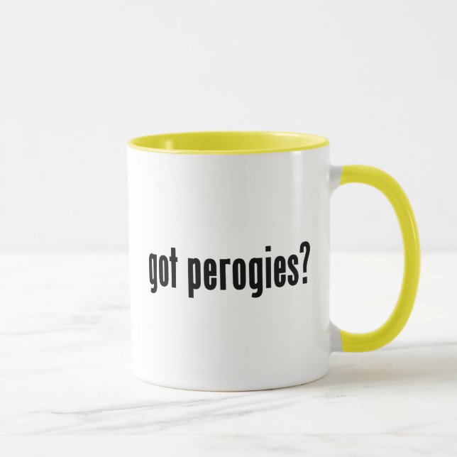 Taza ¿perogies conseguidos? (Derecha)