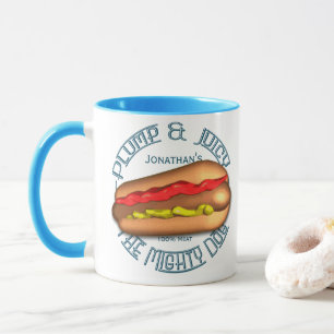 Taza Perrito caliente poderoso del perro personalizado