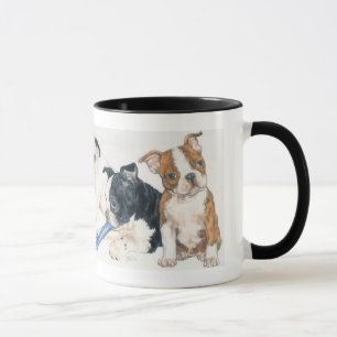 Taza Perritos de Boston Terrier
