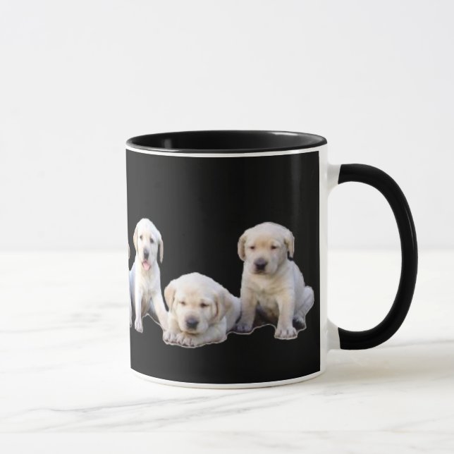 Taza Perritos de Labrador - modificados para requisitos (Derecha)
