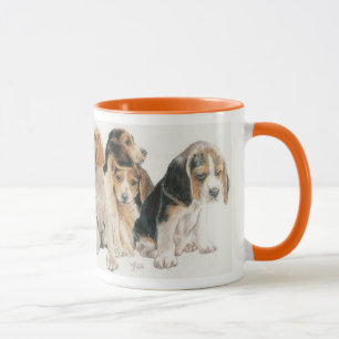 Taza Perritos del beagle