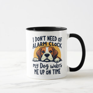 Taza Perro Alarm Mug