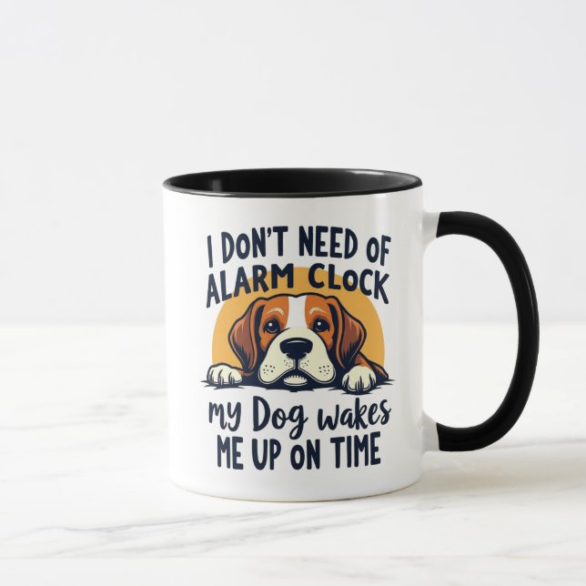 Taza Perro Alarm Mug (Derecha)
