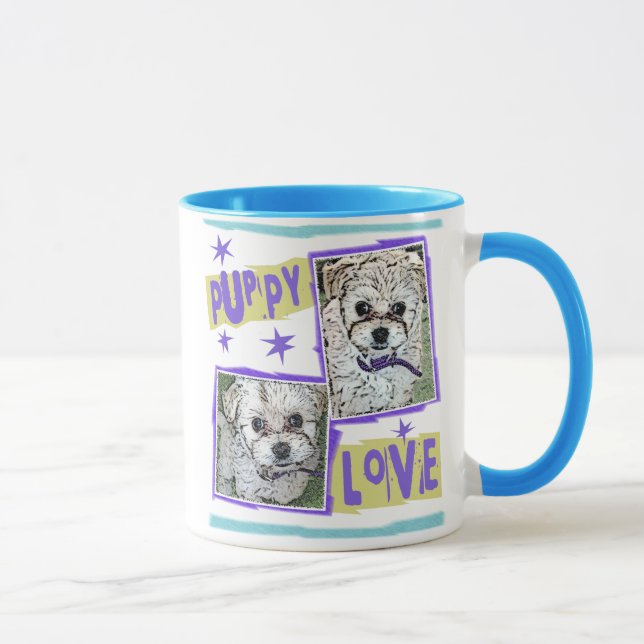 Taza PERRO: Amor adolescente Multi-Poo (Derecha)