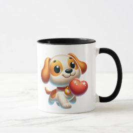 Taza perro, amor de cachorros