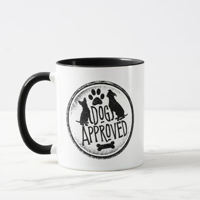 Taza Perro aprobado (Izquierda)