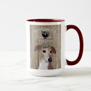 Taza Perro Au Vin Greyhound