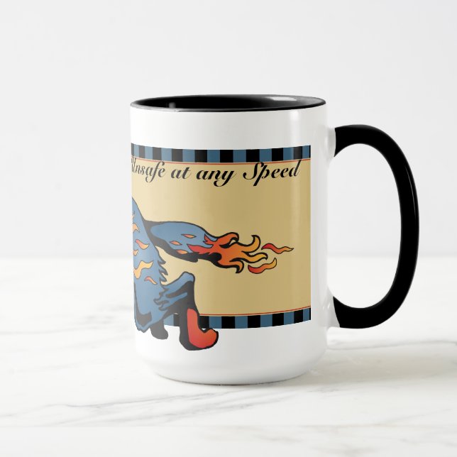 Taza Perro australiano del ganado - inseguro a (Derecha)