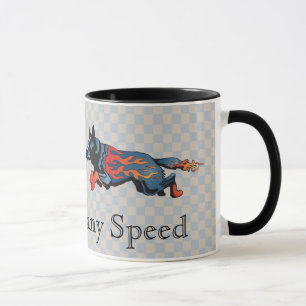 Taza Perro australiano del ganado - inseguro a