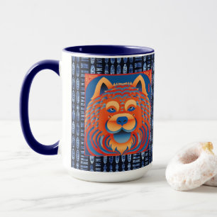 Taza Perro BALI BLISS Chow 15 onzas