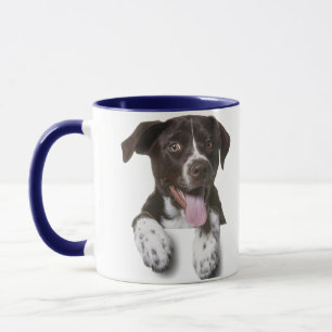 Taza Perro café Combo, foto de perro personalizado