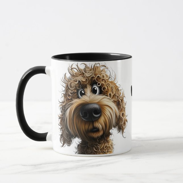 Taza Perro caprichoso lindo (Izquierda)