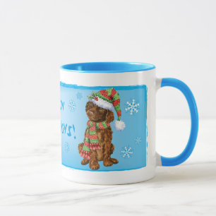 Taza Perro de aguas de agua irlandesa feliz de Howliday