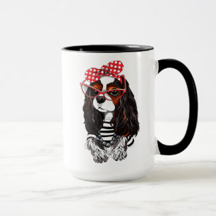 Taza Perro de aguas de rey Charles arrogante de París