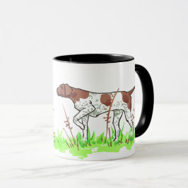 Taza Perro de aves y faisanes