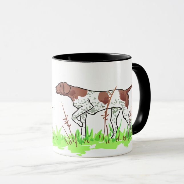 Taza Perro de aves y faisanes (Anverso derecho)