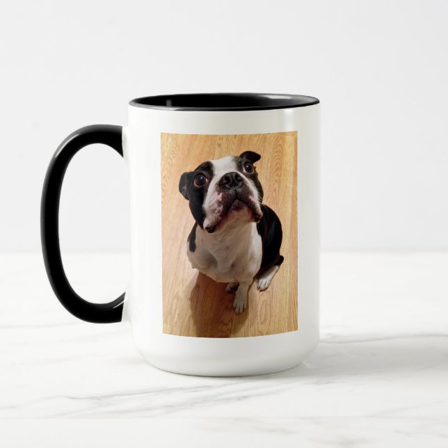 Taza Perro de Boston Terrier (Izquierda)