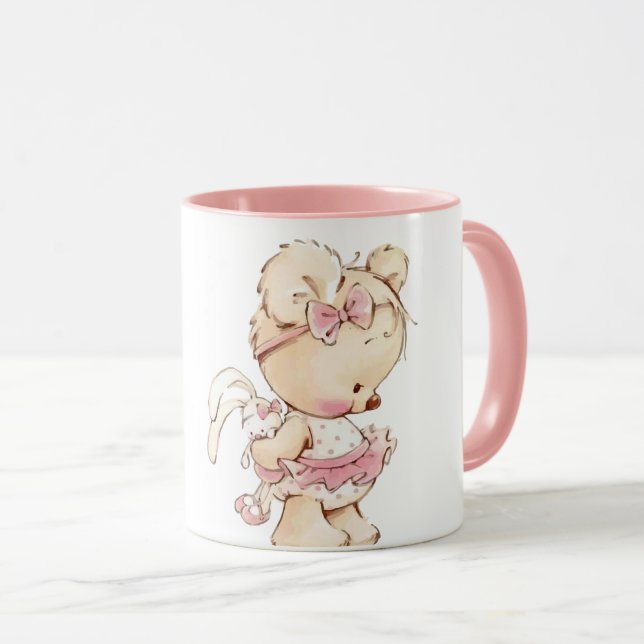 Taza Perro de café impreso (Anverso derecho)