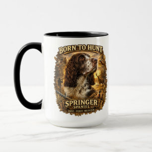 Taza Perro de caza Springer Spaniel inglés
