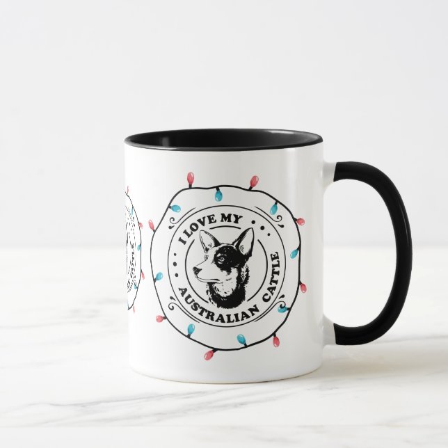 Taza Perro de ganado australiano (Derecha)
