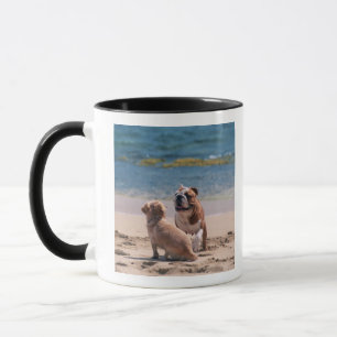Taza Perro de la playa de Sandy