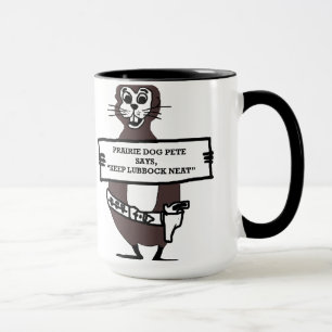 Taza Perro de las praderas Pete