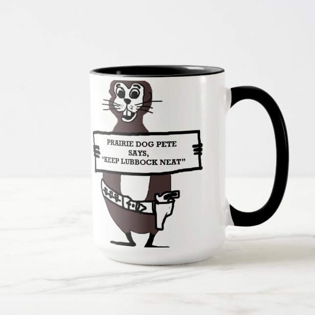 Taza Perro de las praderas Pete (Derecha)
