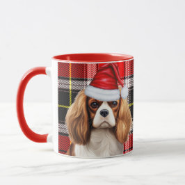 Taza Perro de los Navidades del Rey Charles Spaniel